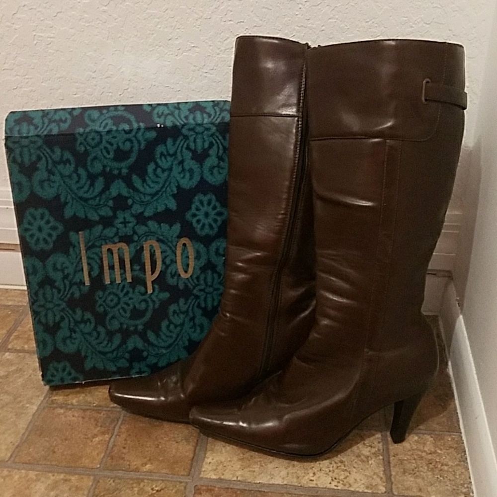Impo "Taunt" brown boots